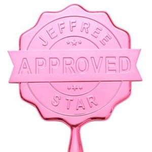 pink chrome Jeffree Star Approved mirror
